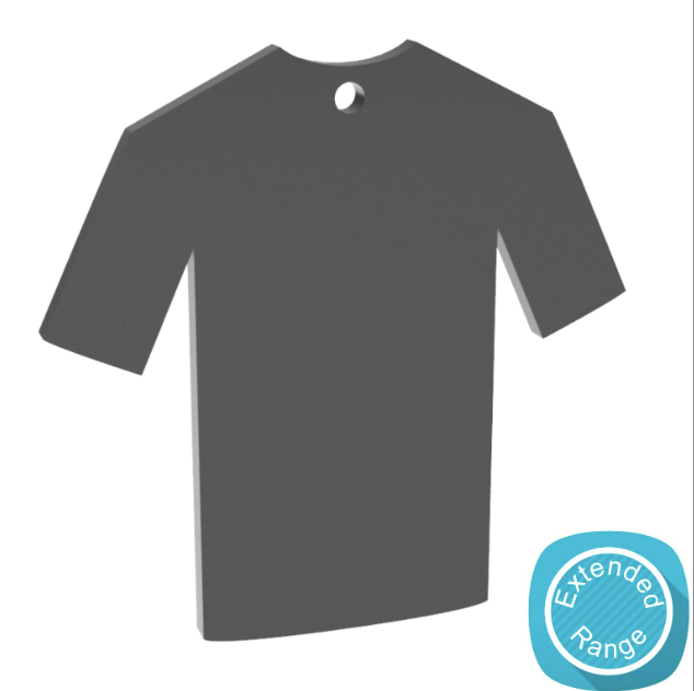 Blank Football Shirt - 60mm